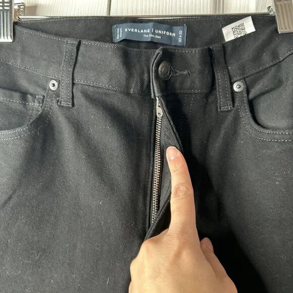 Everlane Uniform The Slim 4-Way Stretch Organic Jeans Men's Size 33 x 32
